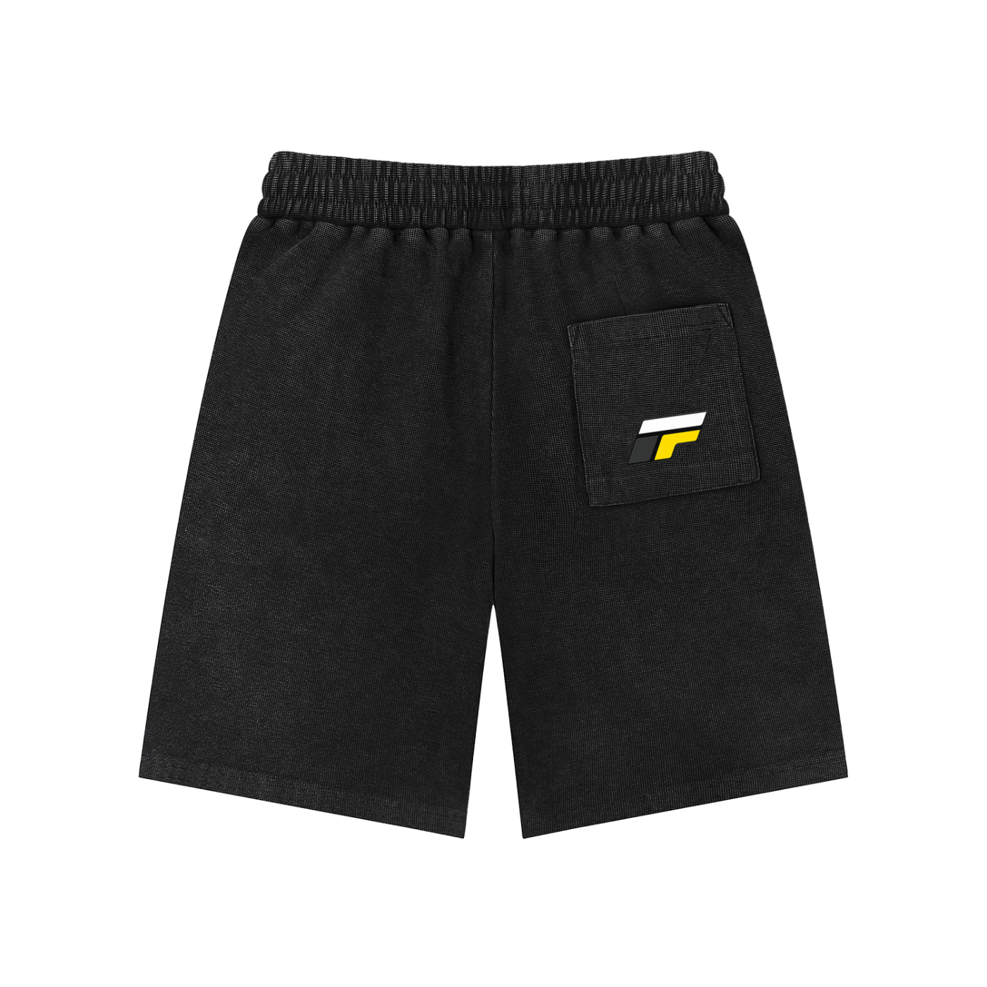 Mineral Wash Waffle Knit Shorts