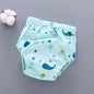 Baby washable 6-layer gauze training pants