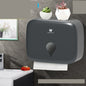 Wall Mounted Tissue Box Holder - No Drill Bathroom Paper Towel Dispenser for Hotel Home