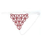 Accessories Rhinestone Claw Chain Body Chain Heart Shaped Sexy Bikini Panties