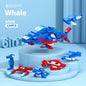 High Military Battleship Tank Special Police Armored Vehicle Children's Day Toy Gift Building Blocks