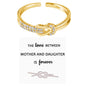 Arrival Fashion Simple Opening Ring Female Mother And Daughter Ring Mother's Day Gift Christmas Gift Wholesale