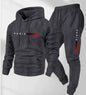 Loose Letter Sweater Coat Long Sleeve Trousers Cover