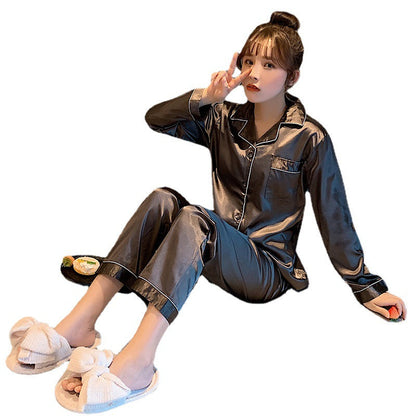 Silk Pajamas Can Be Worn As Homewear