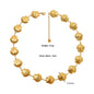 Shell Charm Titanium Steel Bracelet - Gold Plated Beach Jewelry for Women