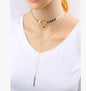 Star Goddess Duo Layering Choker Necklace