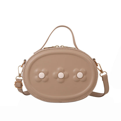 Casual Fashion Solid Color Simple New Embossed Pouch
