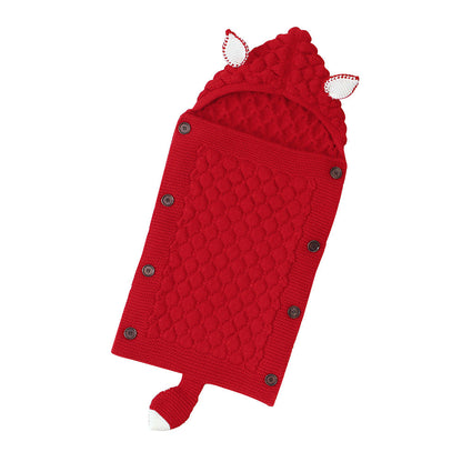 Premium Baby Sleeping Bag - Soft Lamb Cashmere Lined Infant Sleep Sack | Warm & Cozy Newborn Swaddle Blanket