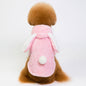 Thicken pet clothes solid color dog fighting clothes