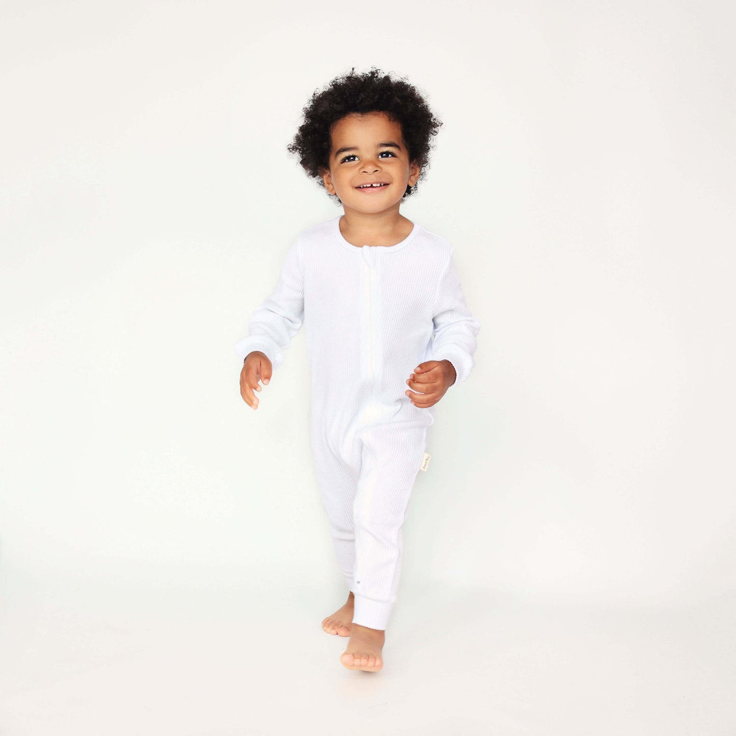 White Zip Sleepsuit
