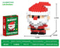 Christmas Day Series Snowman Assembly Blocks
