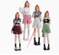 Women's Denim Shorts Fashion Retro Summer High-waisted Slim Wide-leg Pants