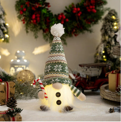 Christmas Decorations With Lights Princess Doll Christmas Gift Decoration