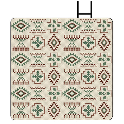 Black And White Style Series Ultrasonic Picnic Mat