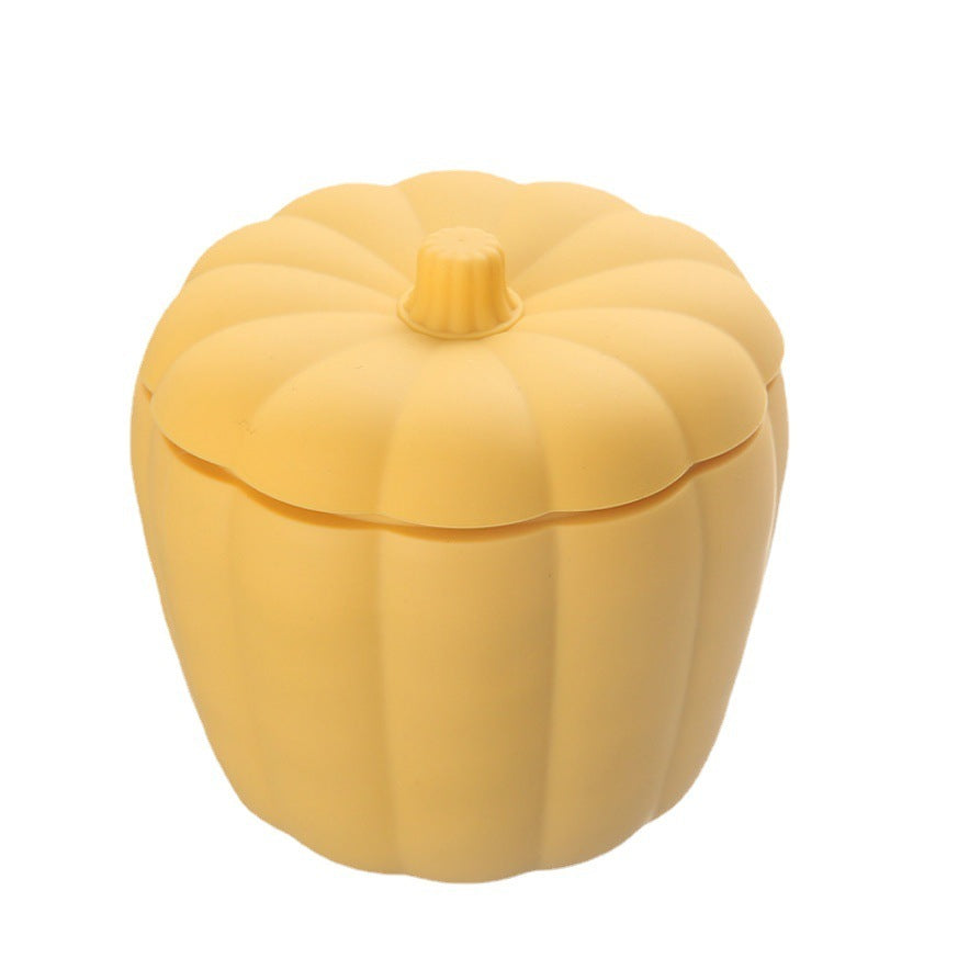 2-in-1 Pumpkin Ice Cube Maker Silicone Multi-functional Ice Bucket Portable Ice Cube Tray For Chilling Bar Cocktail Whiskey