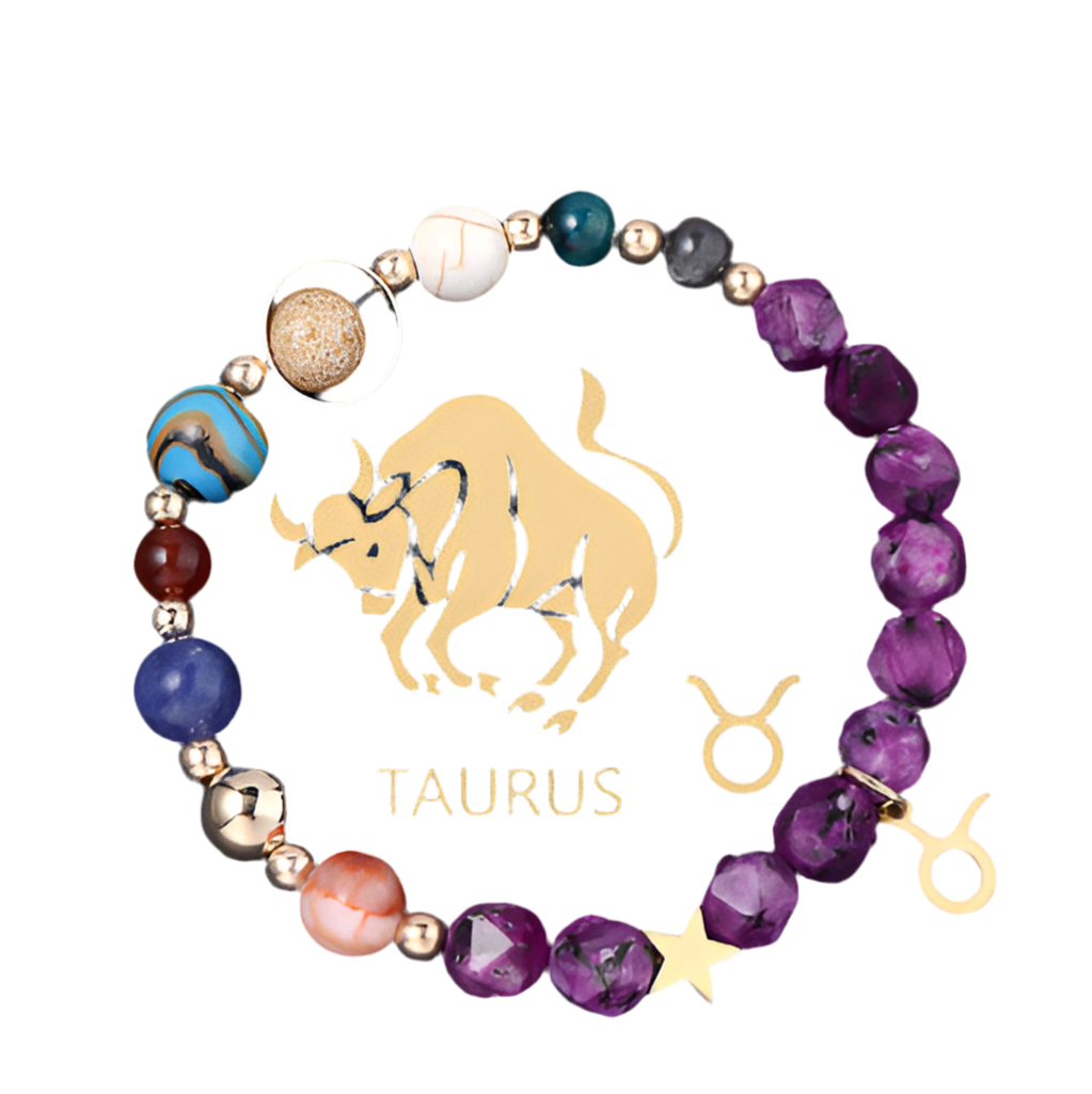 Natural Stone Hemp Stone Cut Surface Eight Planets Personalized Fashionable All-match