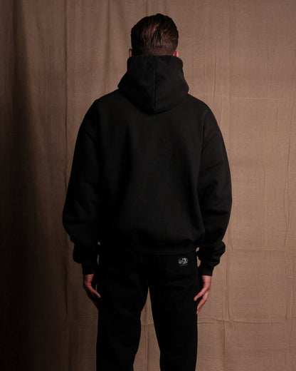 HOOD 001 - Washed Black
