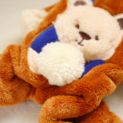 Warm Snowball Bear Transformed Into Clothes