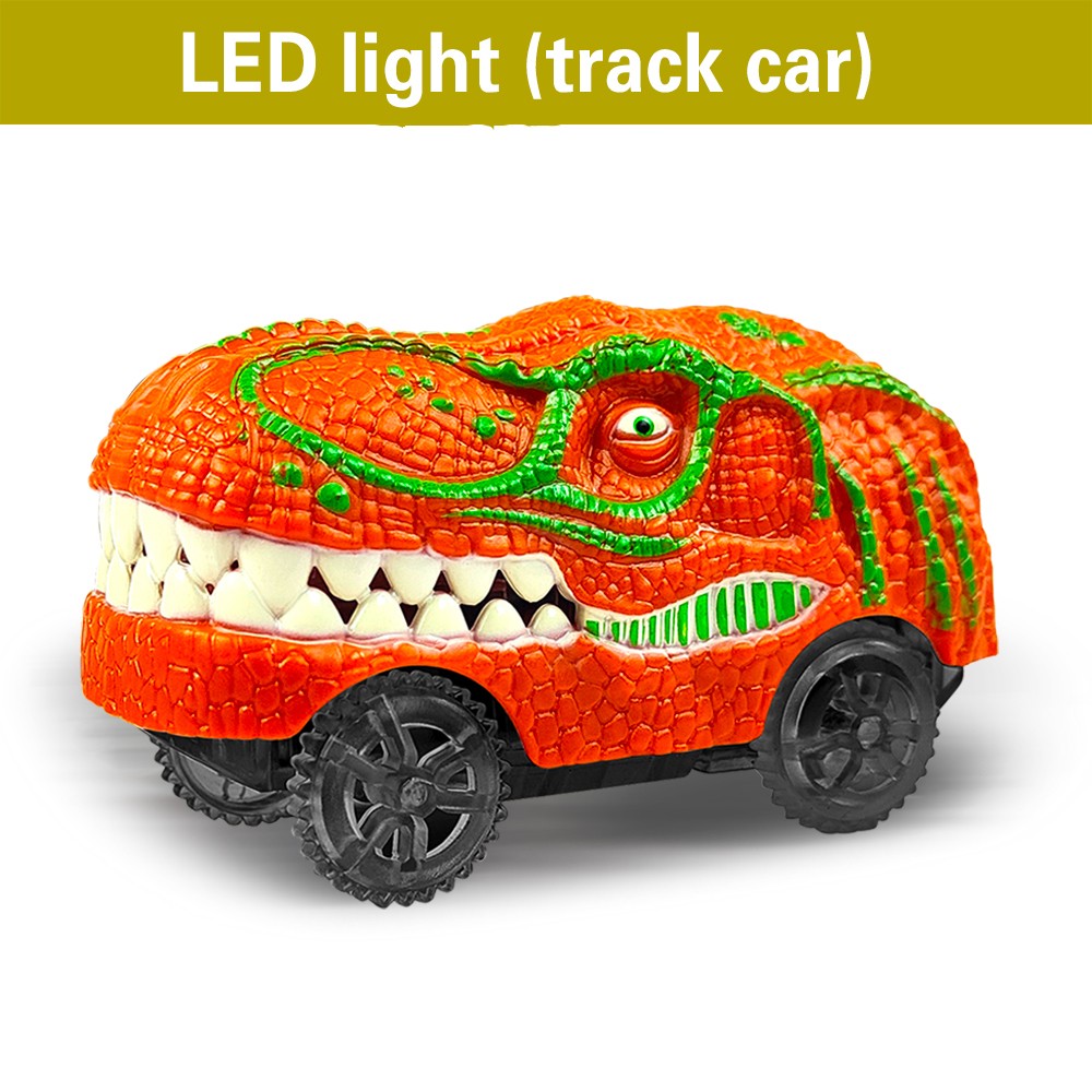 Children's Rail Car Toy Electric Dinosaur