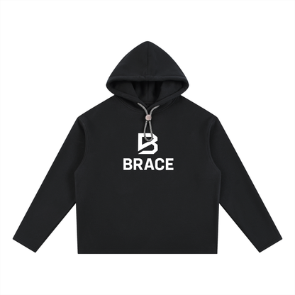Oversized Fleece Hoodie - Premium Relaxed Fit Gym Hoodie | BRACE
