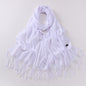 Autumn And Winter Cashmere-like Solid Color Long Scarf