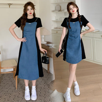 Summer Skirt Covers Belly And Slims With A-line