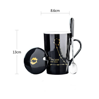 Creative Personality Ceramic Constellation Mug