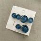 Ocean Bubble Jelly Elegant Fashion Side Clip Cropped Hair Clip
