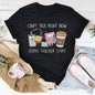 Summer Loose Short Sleeves T-shirt Men's And Women's Round Neck