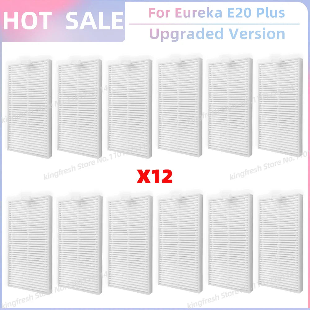 Fit For Eureka E20 Plus Vacuum Replacement Parts Side Brush Hepa Filter Mop Cloth Accessories