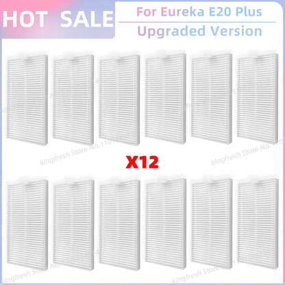 Fit For Eureka E20 Plus Vacuum Replacement Parts Side Brush Hepa Filter Mop Cloth Accessories