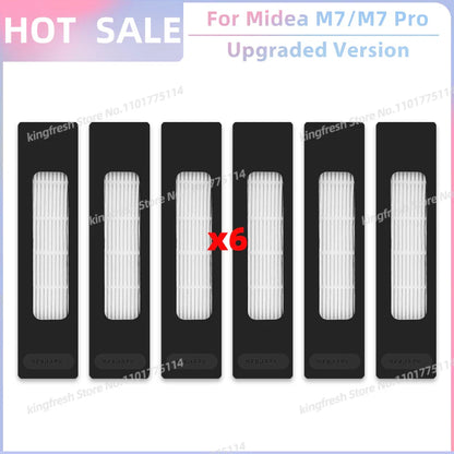 Fit For ( Midea M7 / M7 Pro / M7 EVO, Eureka NER700 ) Vacuum Parts Main Roller Side Brush Hepa Filter Mop Cloth Accessories