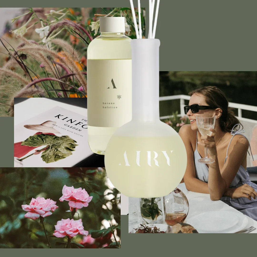 home reed diffuser olibanum rose