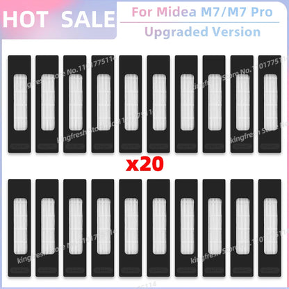 Fit For ( Midea M7 / M7 Pro / M7 EVO, Eureka NER700 ) Vacuum Parts Main Roller Side Brush Hepa Filter Mop Cloth Accessories