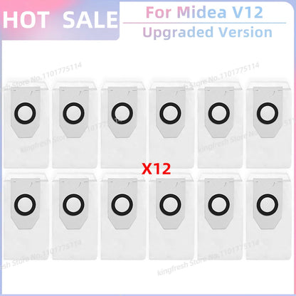 Fit for 미디어 Midea V12 / Eureka J12 Ultra Replacement Parts Accessories Main Roller Side Brush Hepa Filter Mop Cloth Dust Bag