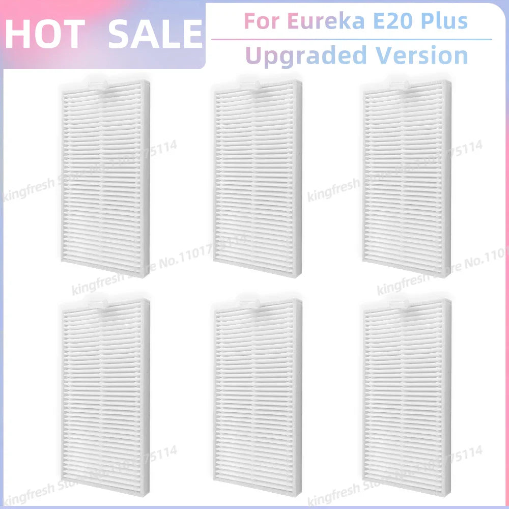 Fit For Eureka E20 Plus Vacuum Replacement Parts Side Brush Hepa Filter Mop Cloth Accessories