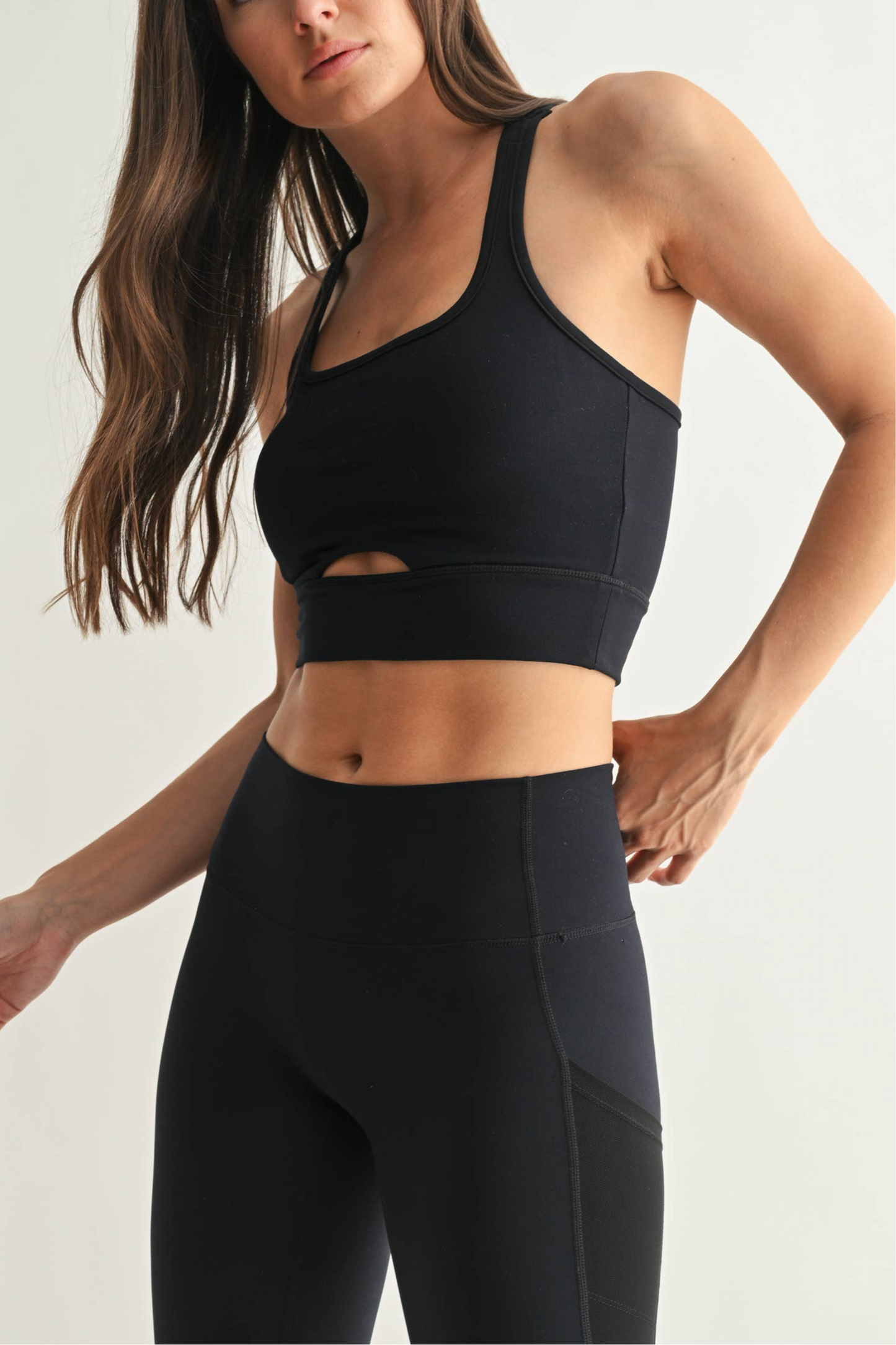 Strength meets style in the AirFlex Mesh Racerback Sports Bra-3
