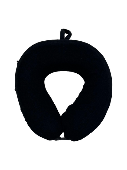 North Peak Snoozer Memory Foam Travel Pillow Black