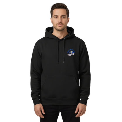 Adults Tractor Logo Embroidered Hoodie
