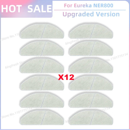 Compatible For Eureka NER800 Robot Vacuum Replacement Parts Main Roller Side Brush Hepa Filter Mop Cloth Accessories