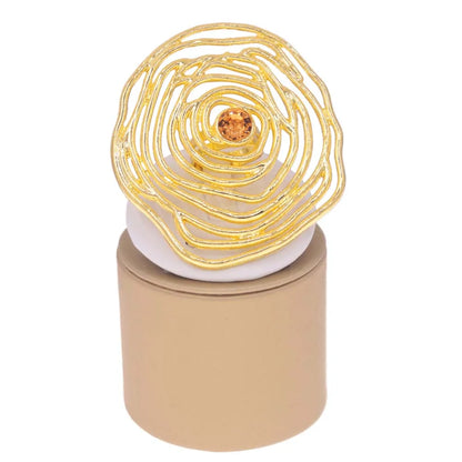 Rings For Women Big Gold Plated Ring Assorted Elements and Shapes Jewelry Sets
