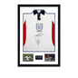 Paul Scholes & Alan Shearer Signed World Cup 98 Shirt Premium Frame