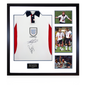 Paul Scholes & Alan Shearer Signed World Cup 98 Shirt Elite Frame