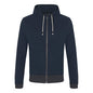 Contrast Zipped Recycled Hoodie