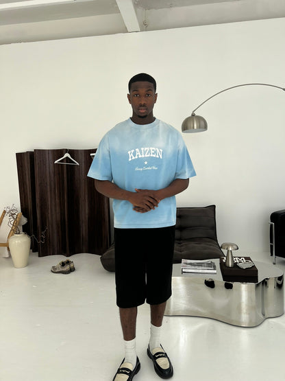 SUNFADED TEE BLUE