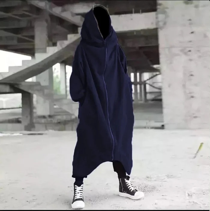 Bravecape | Unisex long-sleeved coat with hood