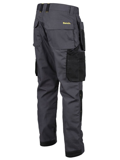 Bench Workwear Grey Dallas Ripstop Holster Trouser