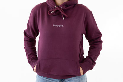 simple. hoodie. waffle. zinfandel.
