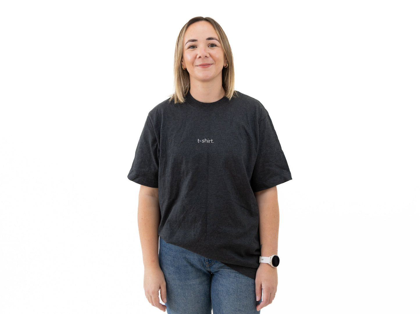 simple. t-shirt. dark-heather.