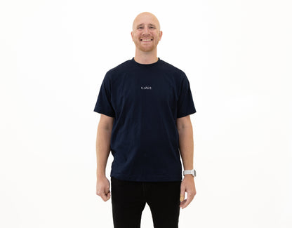 simple. t-shirt. french-navy.